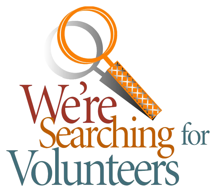 searching for volunteers